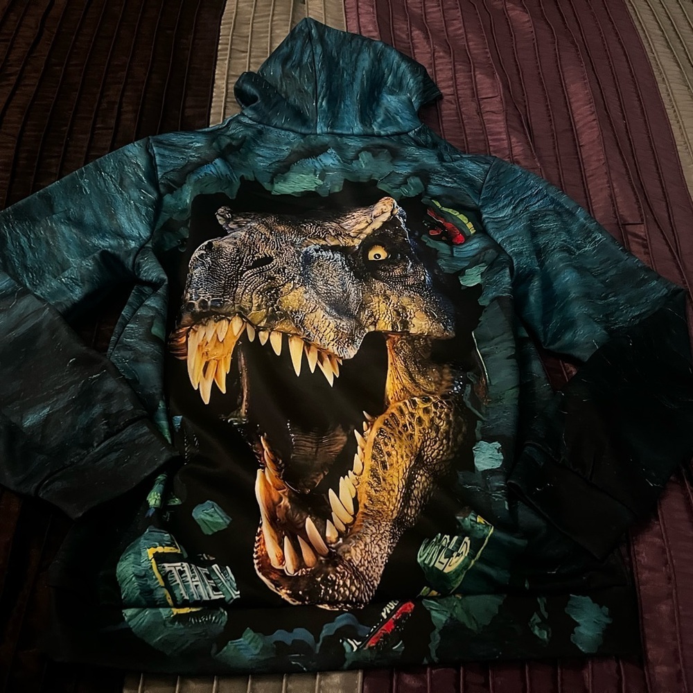 Fierce Dinosaur Graphic Hoodie - Picture 2 of 2